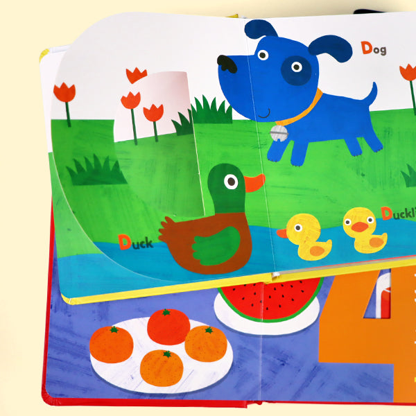 My Awesome Alphabet & Numbers Set | ABC Book + 123 Counting Book for Toddlers | Colorful Interactive Board Books for Early Learning | Preschool Gift Set for Boys & Girls Ages 1-4
