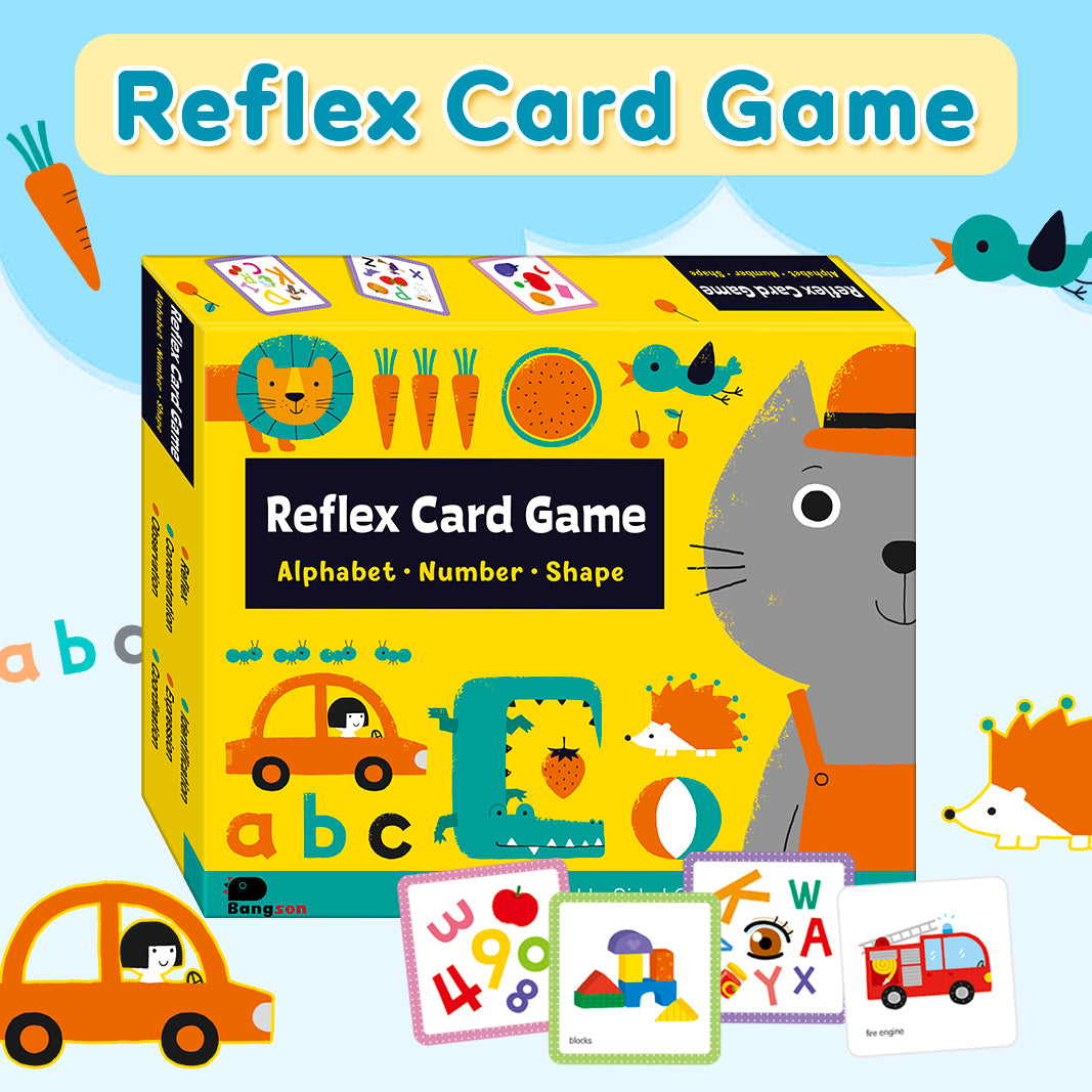 Reflex Card Game：Alphabet、Number、Shape