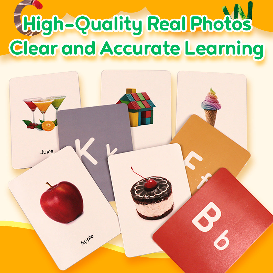 Early Learning Flash Cards： Alphabet