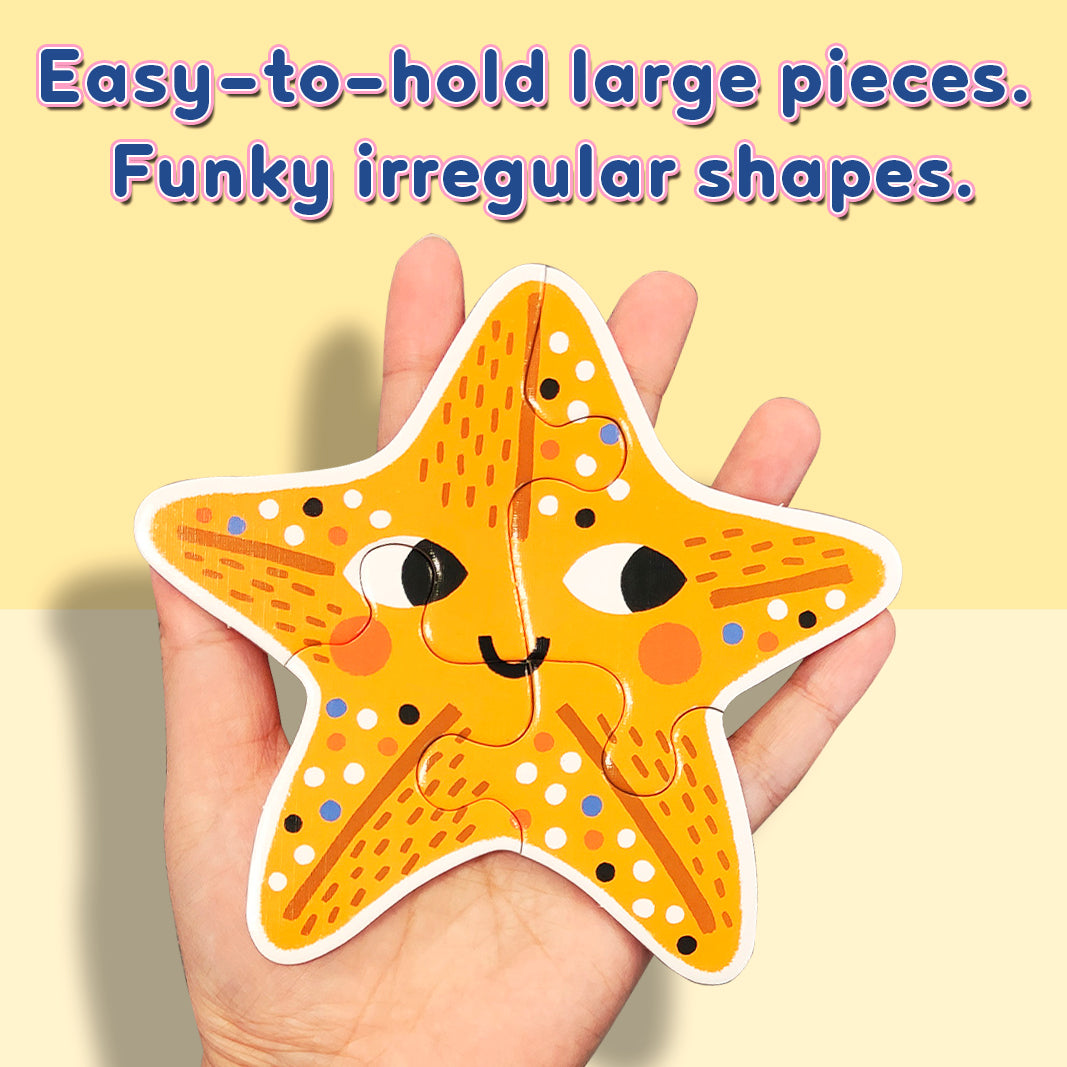 My First Puzzle Set：Sea Animals