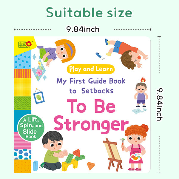 Toddler Resilience & Character Set: To Be Stronger + To Be Better | Pull Tab Books for Kids, Teaching Growth Mindset, Handling Disappointment, Building Self-Esteem, and Being a Good Friend for Preschoolers