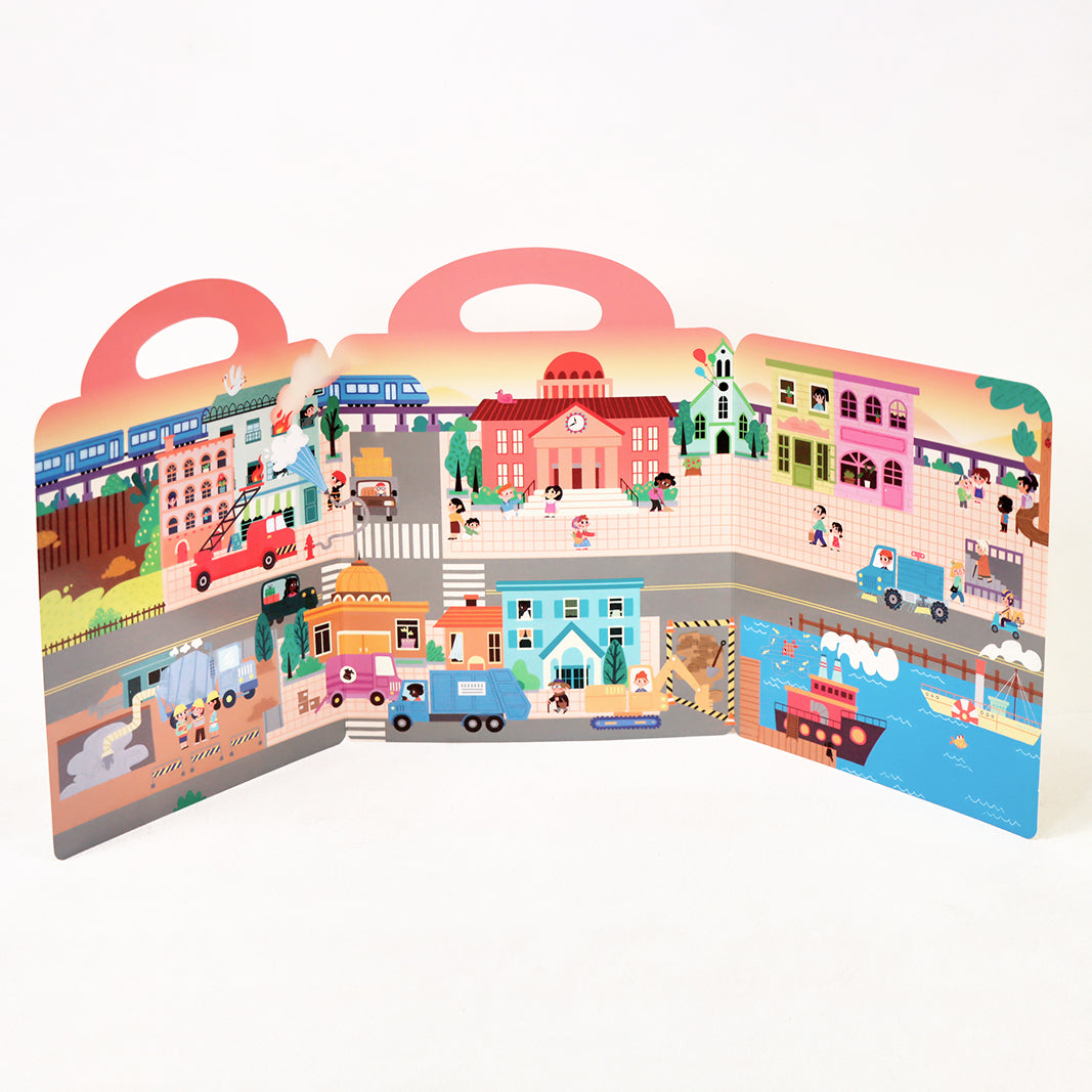 First Jelly Sticker Book：Things That Go