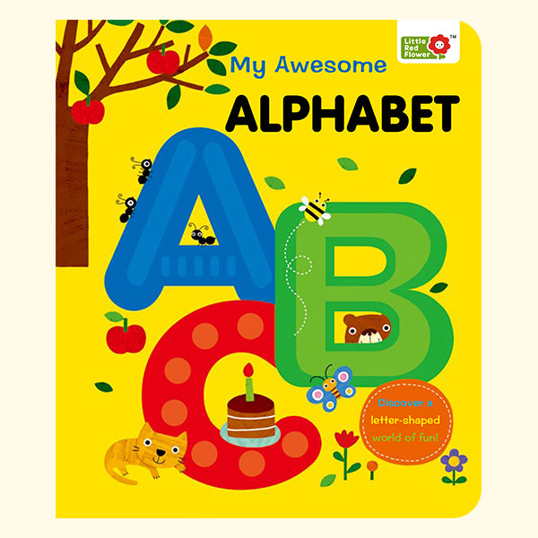 My Awesome Alphabet & Numbers Set | ABC Book + 123 Counting Book for Toddlers | Colorful Interactive Board Books for Early Learning | Preschool Gift Set for Boys & Girls Ages 1-4