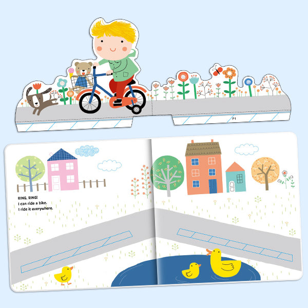 Pop-Up Books for Toddlers 3-6 | Interactive Lift the Flap & Pop Up Adventures: At the Beach, Let's Go, Changing Weather | Early Learning & Sensory Toy Gifts