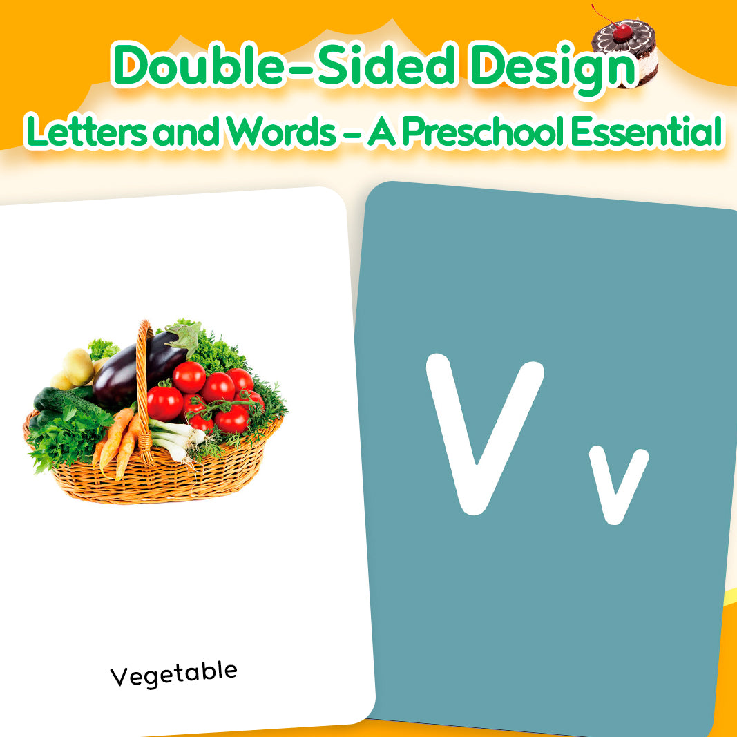Early Learning Flash Cards： Alphabet