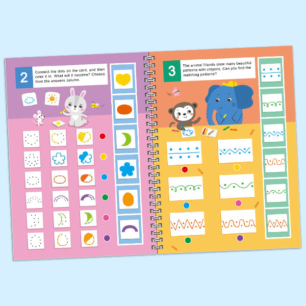 10-Book Logical Thinking Games L1: Interactive STEM Brain Training for Toddlers 3-6 | Talking Pen Compatible | Preschool IQ Booster & Montessori Activity Books| Fully Playable Without Pen | Talking Pen Ready (Pen Sold Separately)