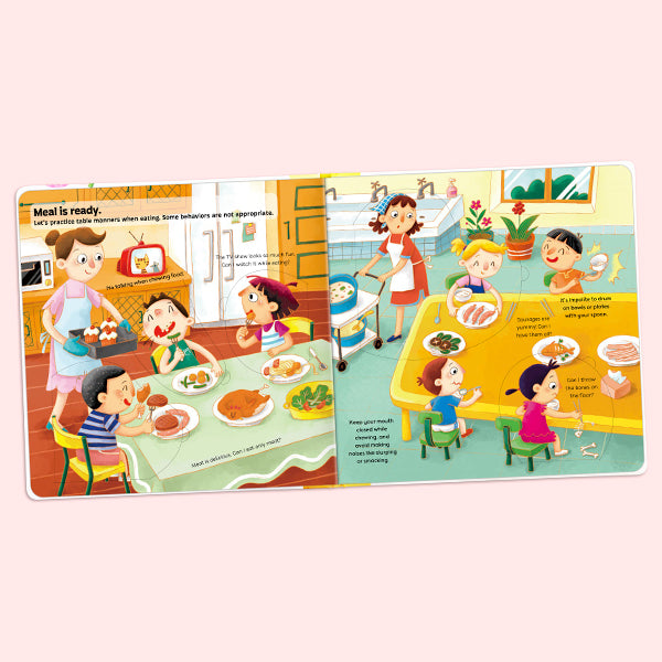 My First Guide to Good Behaviors: Is This Right? + Is This Safe — 2-in-1 Interactive Pull Tab & Flip Book Set for Toddlers, Teach Rules, Safety, Making Good Choices, and Social Skills for Kids Ages 3-6