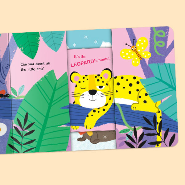 6-Book Fun Pull-out Board Books Set: Interactive Slide & See Games for Toddlers | GROW, GROW, GROW! & More | Small Hands Size 5.5"x5.5" | Early Learning Sensory Books