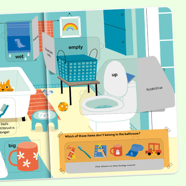 School Readiness Board Books for Kids Age 3+ | Hello Preschool Series: Help with Separation Anxiety | 2-Book Gift Set (My Day & First Day)