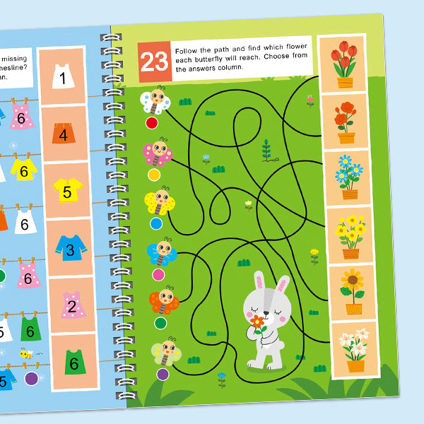10-Book Logical Thinking Games L1: Interactive STEM Brain Training for Toddlers 3-6 | Talking Pen Compatible | Preschool IQ Booster & Montessori Activity Books| Fully Playable Without Pen | Talking Pen Ready (Pen Sold Separately)
