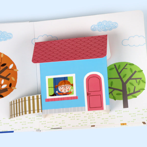 Pop-Up Books for Toddlers 3-6 | Interactive Lift the Flap & Pop Up Adventures: At the Beach, Let's Go, Changing Weather | Early Learning & Sensory Toy Gifts