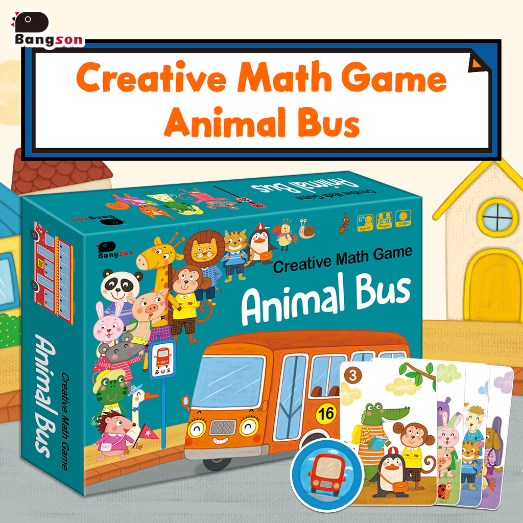 Creative Math Game Animal Bus